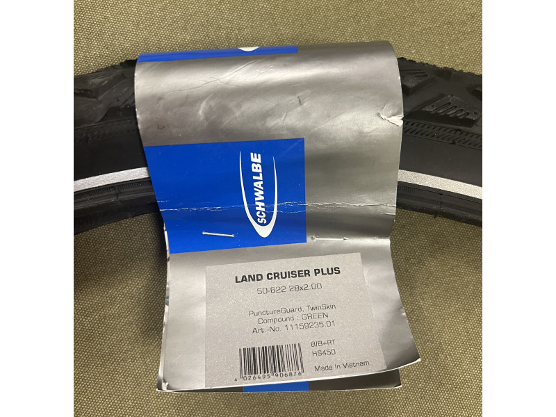 Покрышка велосипедная  LAND CRUISER PLUS, 28x2.00 (50-622)-2