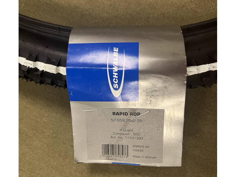  покрышка велосипедная  Schwalbe Rapid Rob 26 х 2.25-1
