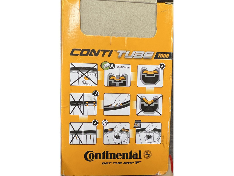 камера велосипедная CONTINENTAL Tour 26" (650C) Hermetic Plus, 37-559 / 47-597, A40
