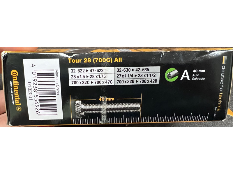 Камера Continental Tour 28ʺ/700Cx32-47 A/V 40mm-1