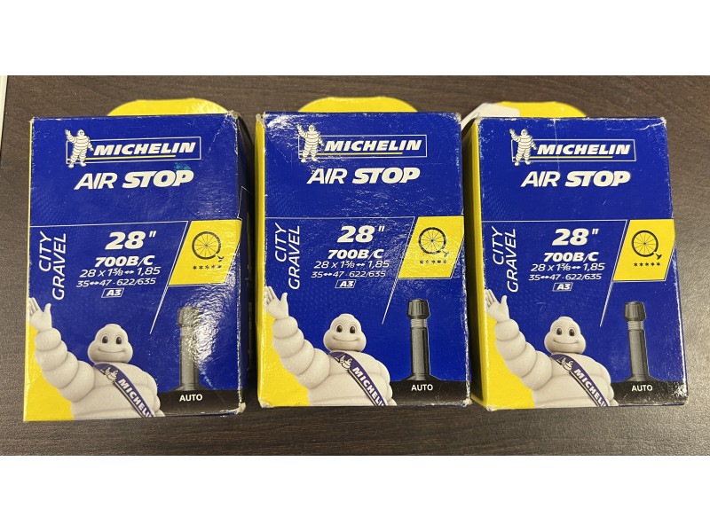 камера MICHELIN A3 AIR STOP 28 700*35-47C FV 40ММ.