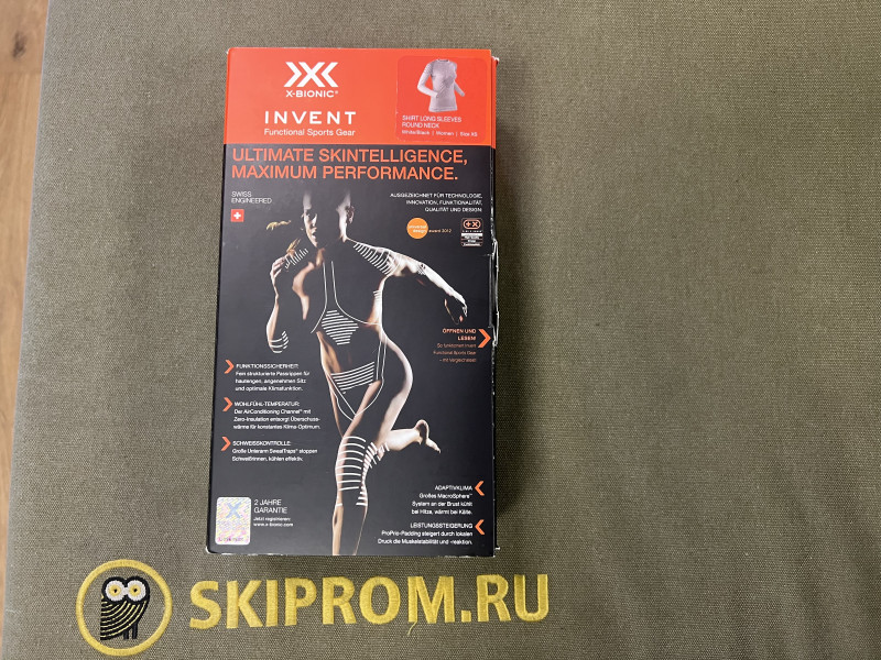 INVENT Термобельё спортивное  новое мужское XS c длинным рукавом 