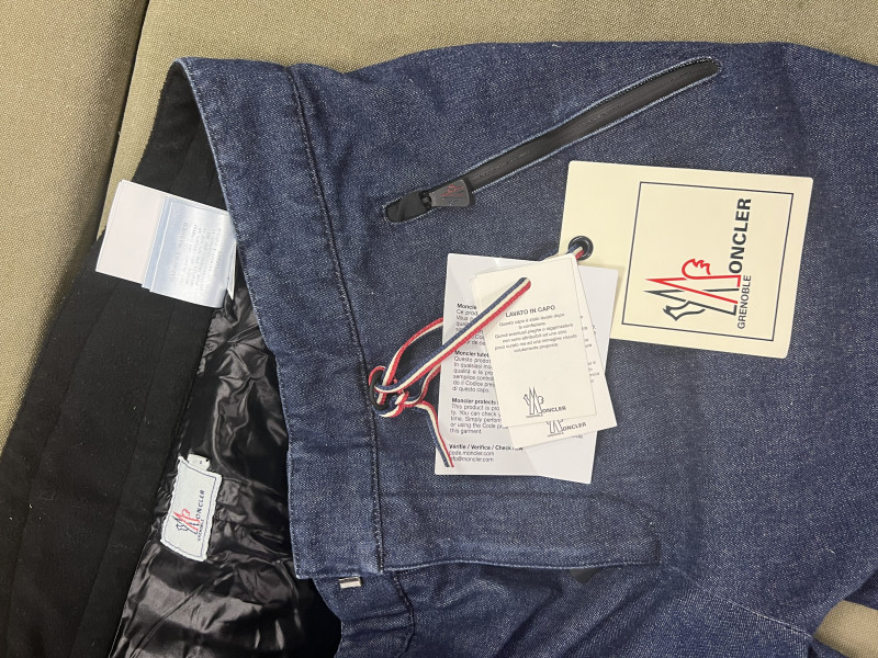 MONCLER Горнолыжные штаны новые оригинал L-1