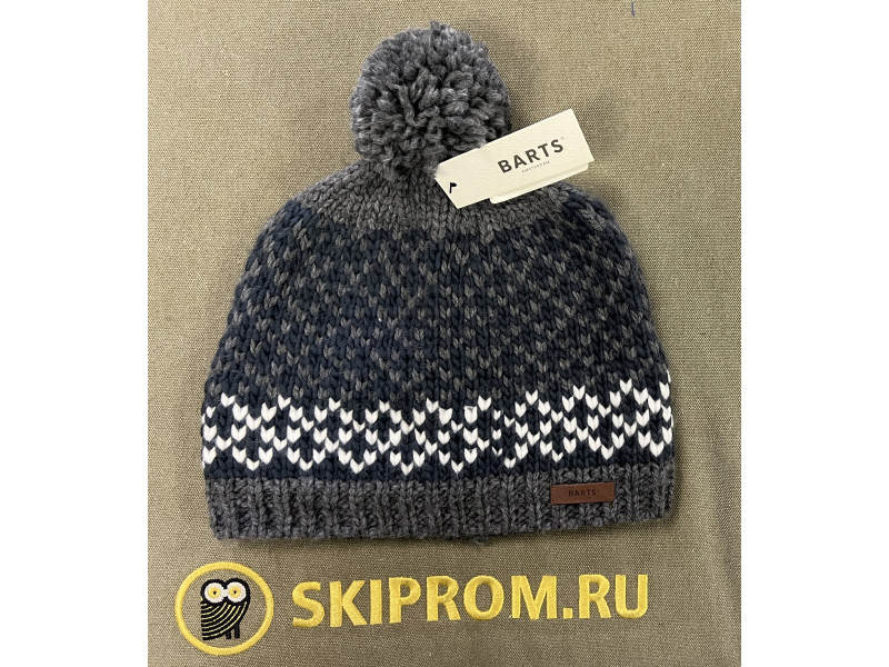 , BARTS Шапка мужская с помпоном