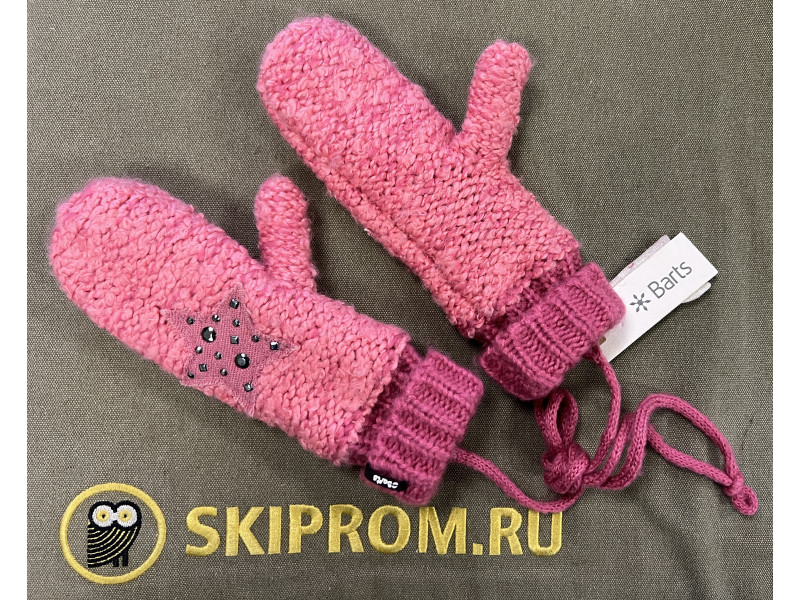 BARTS Варежки детские для девочки XS