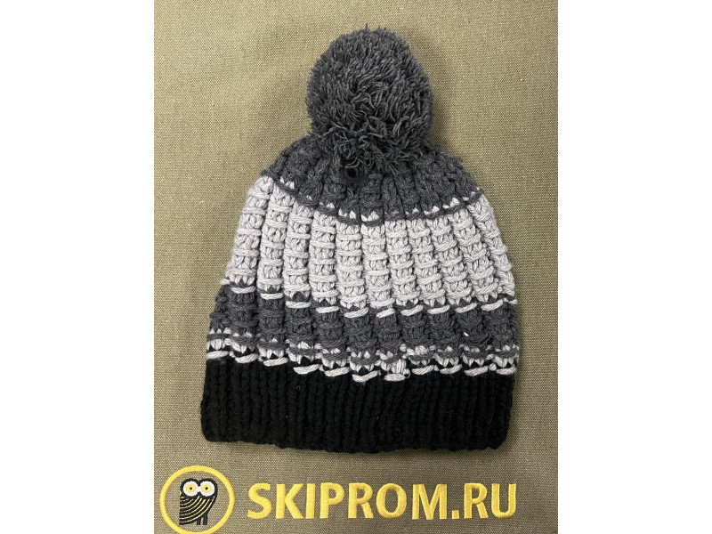 BARTS Шапка мужская с помпоном-1