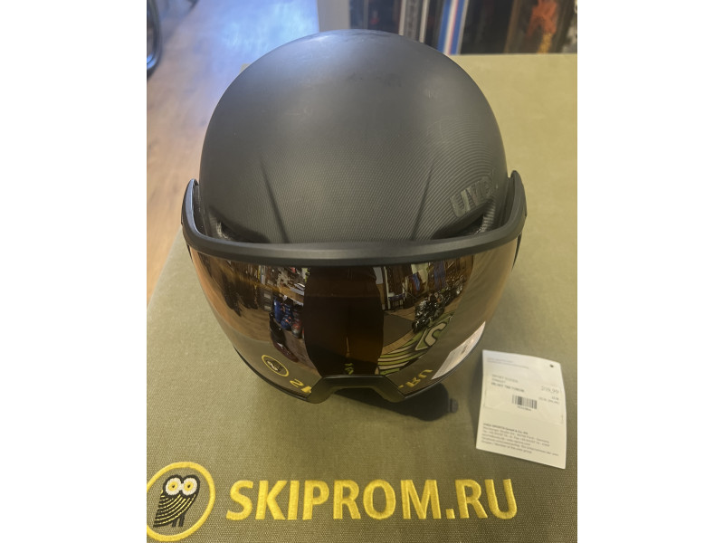 Шлем гoрнолыжный новый с визором UVEX hlmt 700 visor 52- 55 см