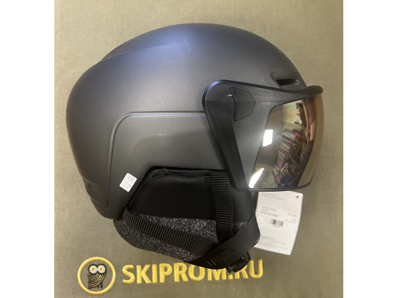 Шлем гoрнолыжный новый с визором UVEX hlmt 700 visor 52- 55 см-5